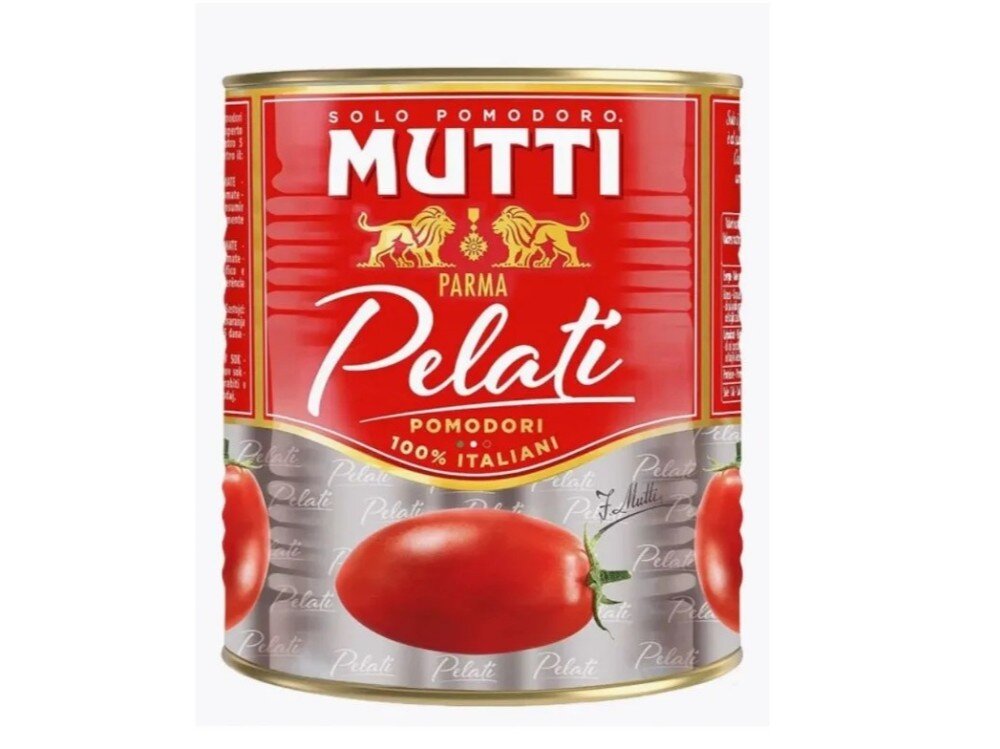 Томаты целые очищенные MUTTI Pelati, Италия, 2500г