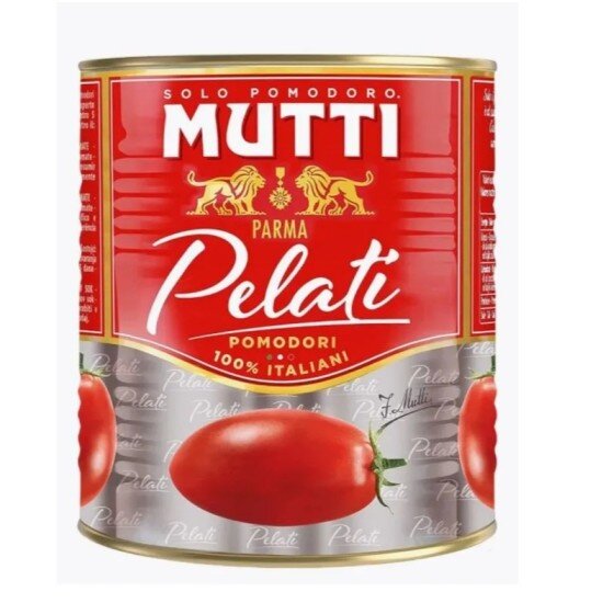 Томаты целые очищенные MUTTI Pelati, Италия, 2500г