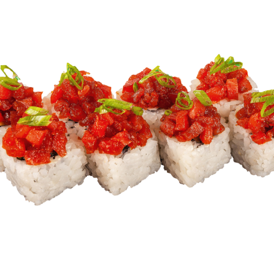 Суши-кейк с тунцом