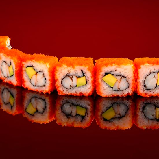 Калифорния с Тигровой Креветкой