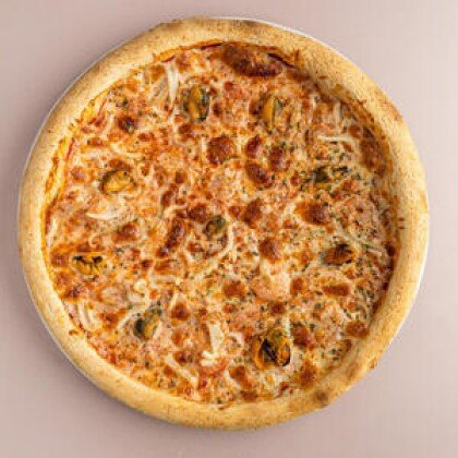 Пицца "Морской коктейль" большая