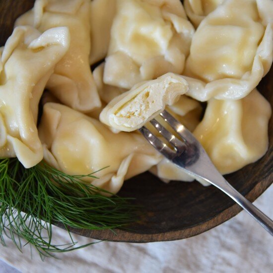 Вареники с творогом