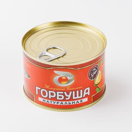 Горбуша натуральная 240 гр. ж/б ключ, шт