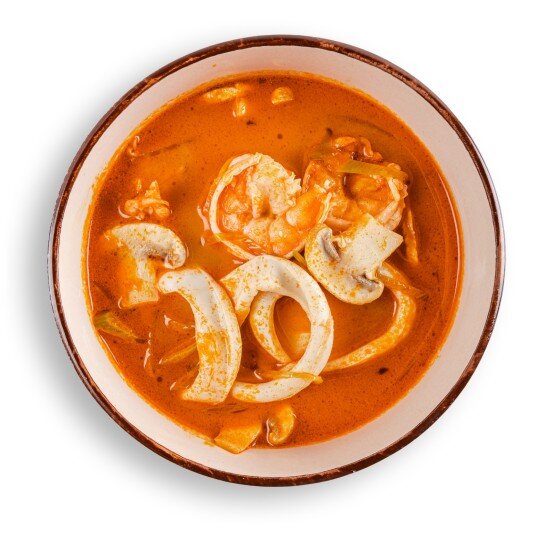 Том ям с креветкой