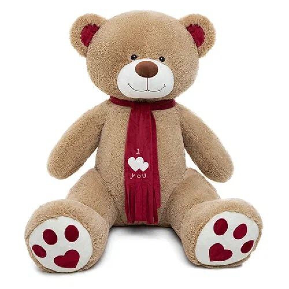 Медведь Кельвин кофейный 150 см