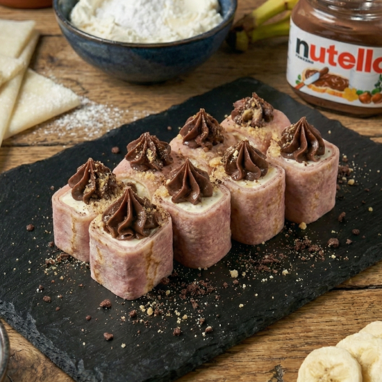 "Нутелла - Банан" сладкий ролл