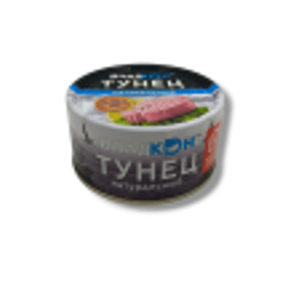 Тунец желтоперый (филе), ж/б ключ 170гр