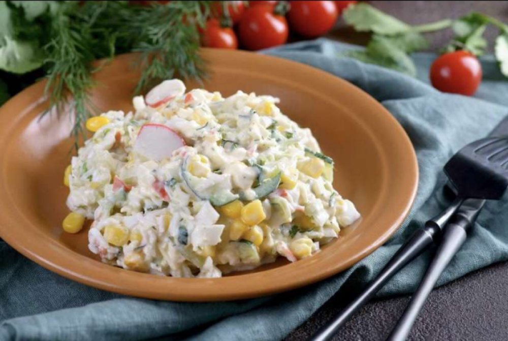 Салат крабовый