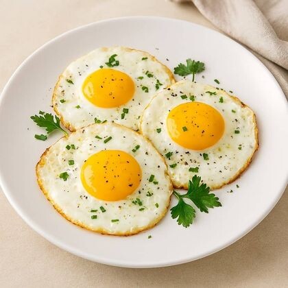 Глазунья по-домашнему