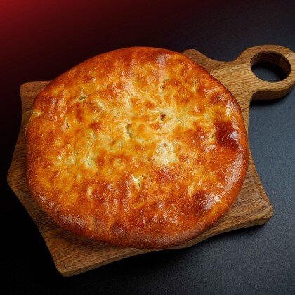 Хачапури с сыром зеленью