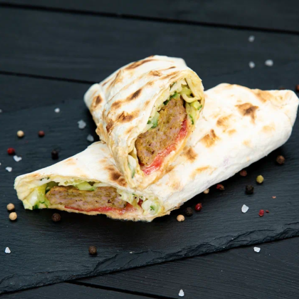 Кебаб из говядины в лаваше