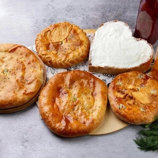 Сет из 5 пирогов на 8 персон