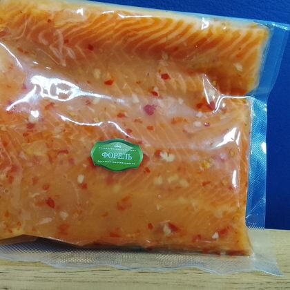 Шашлык из филе Форели в тайском маринаде, кг