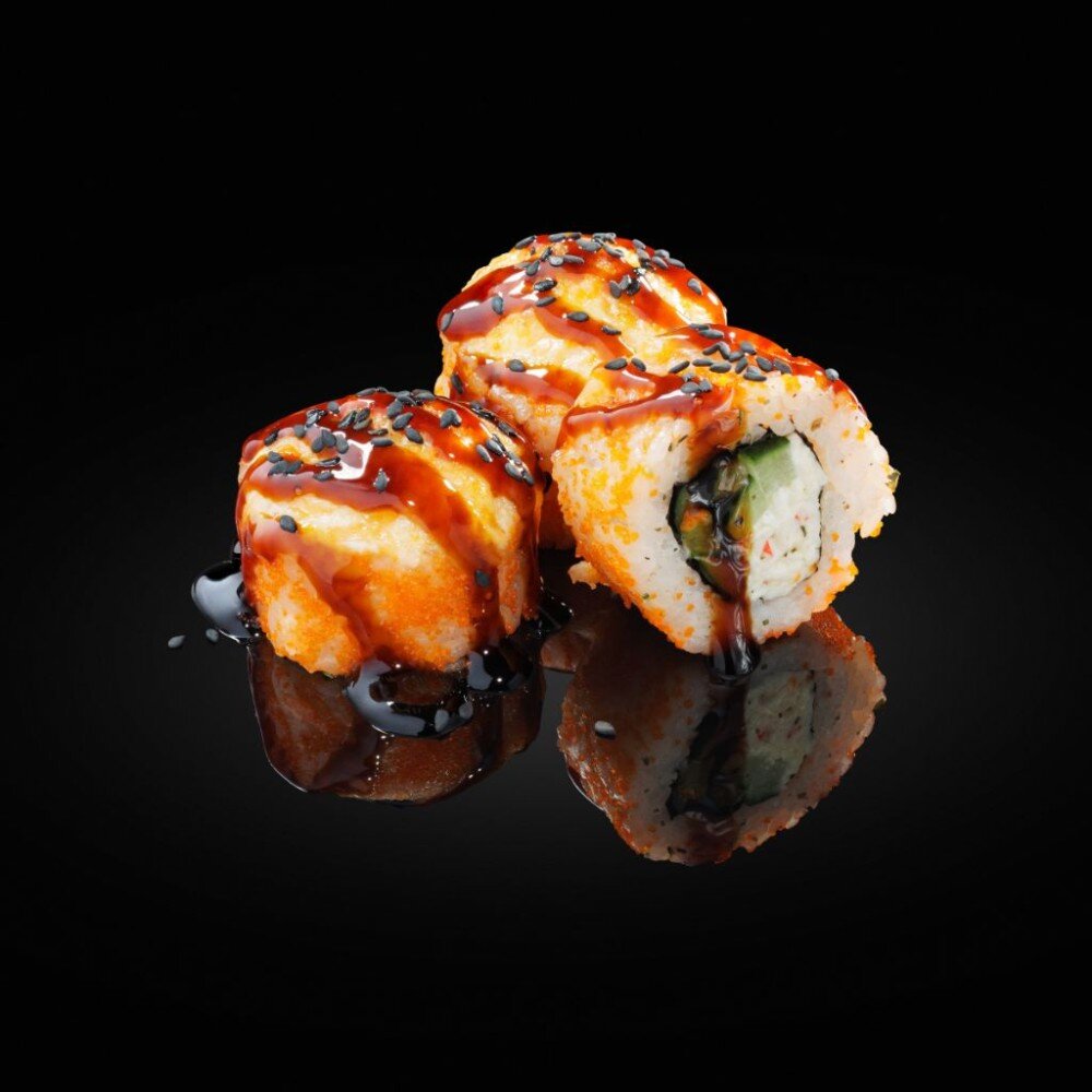 Запечённый с крабом