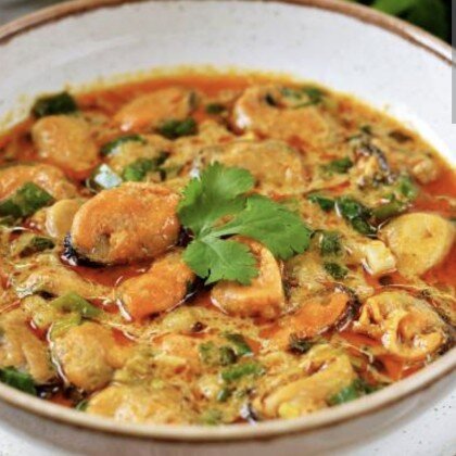 Мидии в соусе том-ям