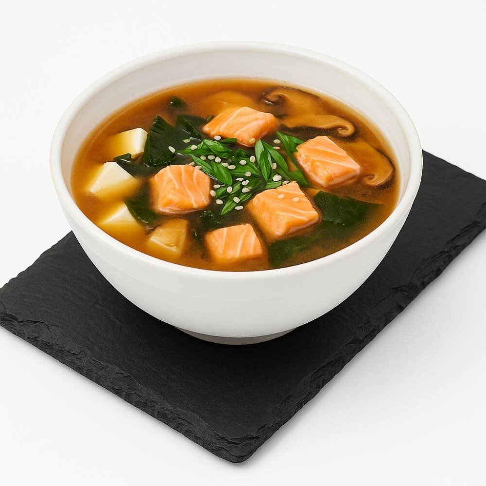 Мисо с лососем