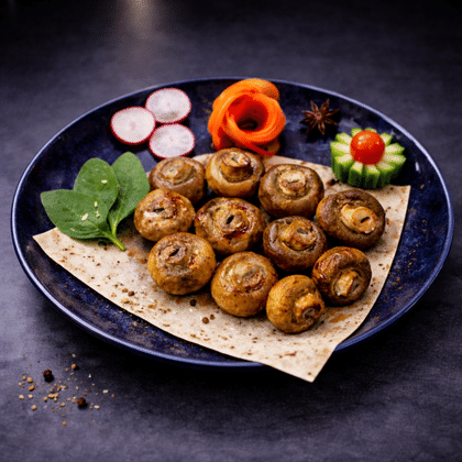 Шампиньоны на углях