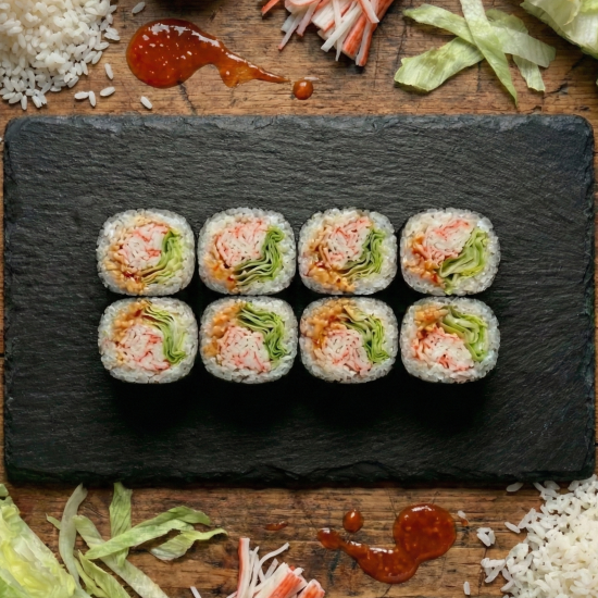 Ролл «Сочный» с крабом