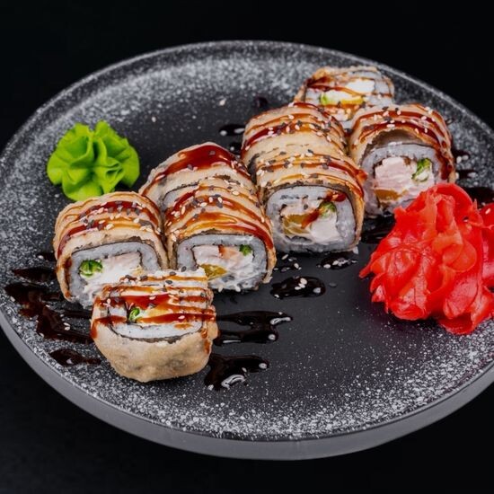 Ролл Жареный с курицей
