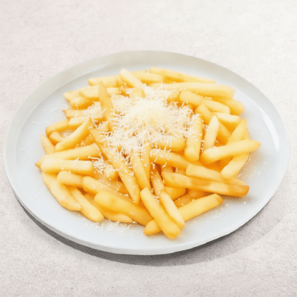 Картофель фри с сыром пармезан