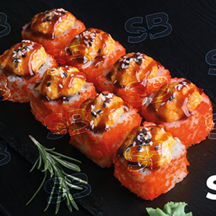 Ролл Угорь спайси hot