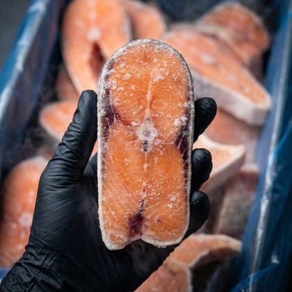 Стейки кеты