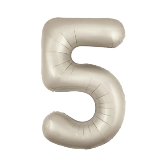 ≈ 100 см, Цифра 5, Мистик Кремовый