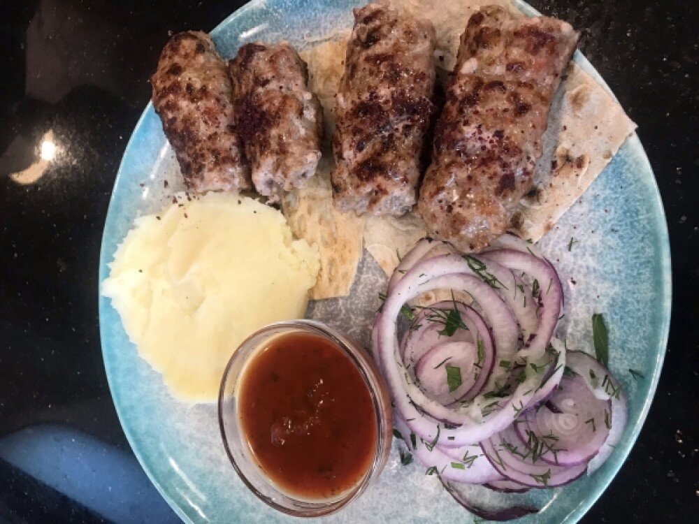 Люля-кебаб из свинины