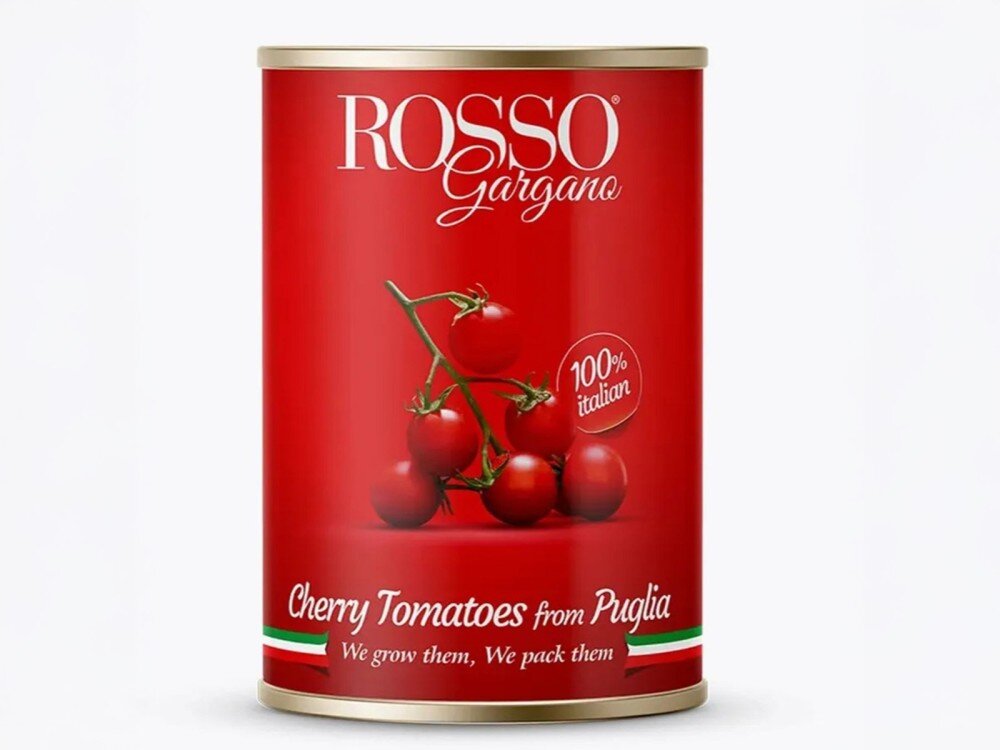 Томаты Rosso Gargano Pomodorini Черри в собственном соку