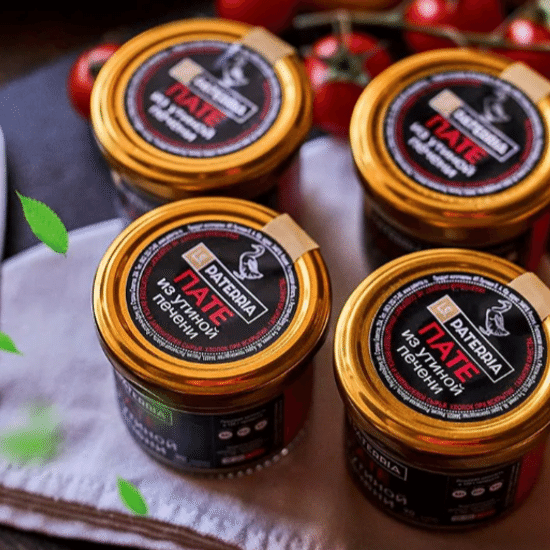 Пате из утиной печени, 90, гр