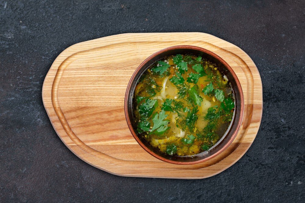 Суп куриный с лапшой