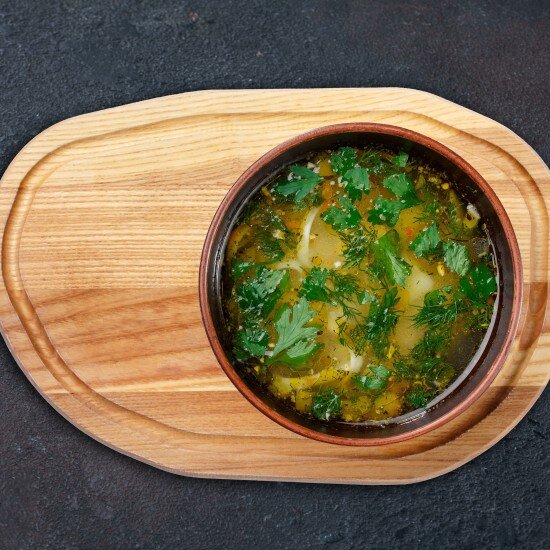 Суп куриный с лапшой