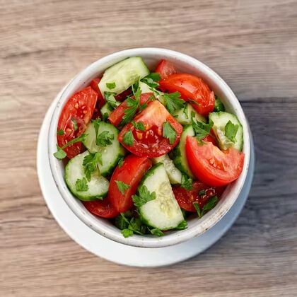 Салатик овощной с маслом