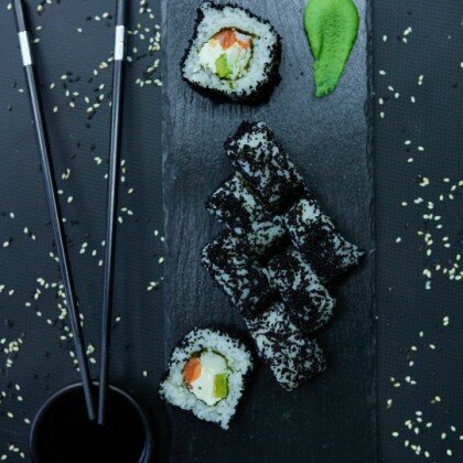 Калифорния с лососем