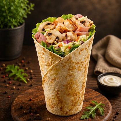 Краш «Курица Грибы»