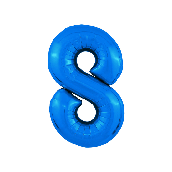 ≈ 100 см, Цифра 8, Синий