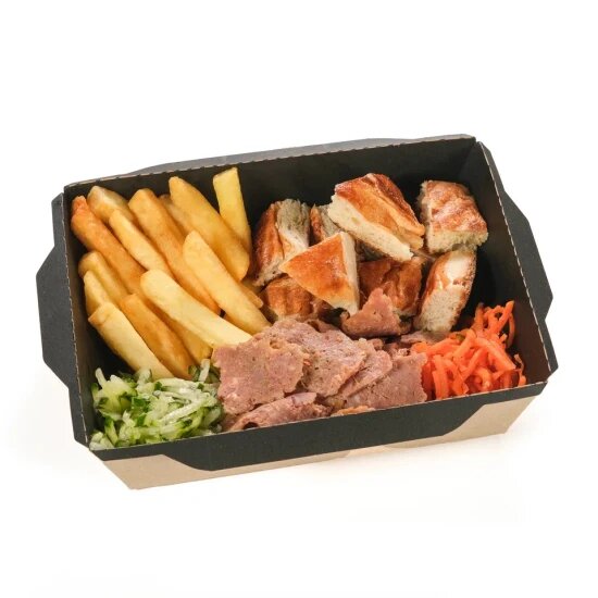 Шаурма на Тарелке Говядина