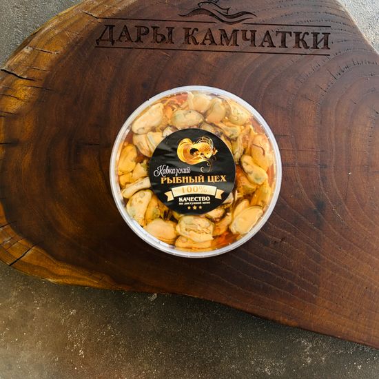 Мидии в масле 180гр.