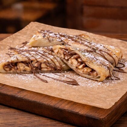 Блины с бананом, 2 шт