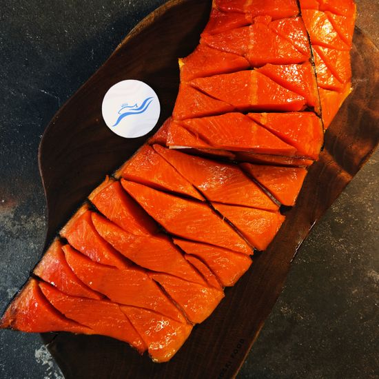 Юкола из кижуча вяленая