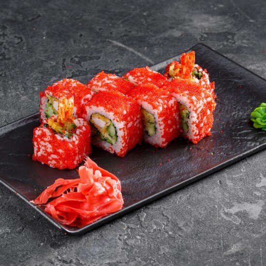 Ролл Калифорния темпура