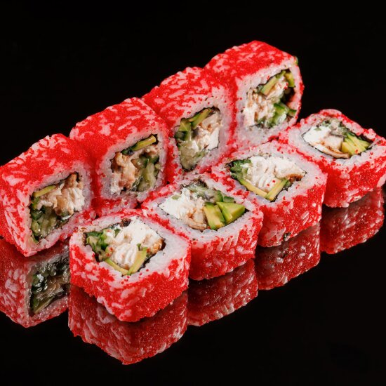 Калифорния с угрем