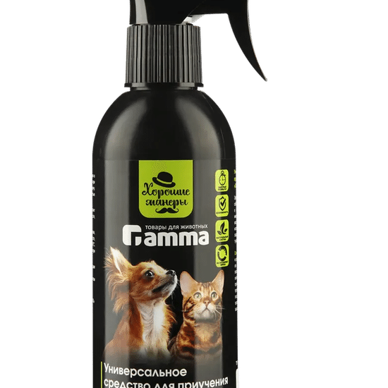 Gamma спрей для собак и кошек для приучения к туалету, 250 мл