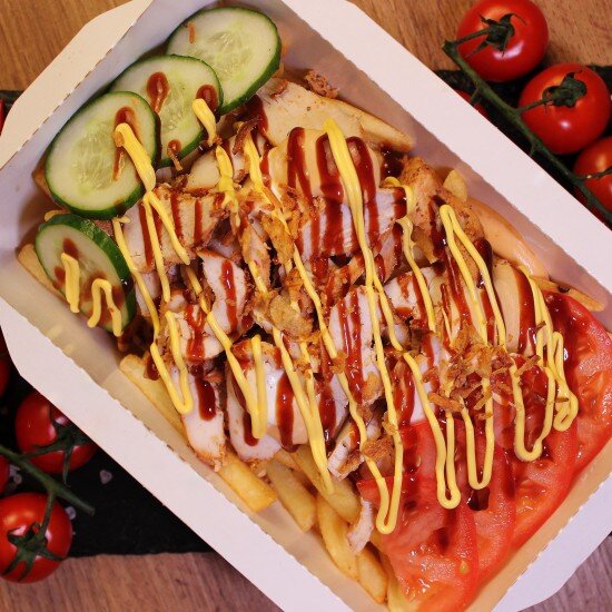 Сытный куш с курицей