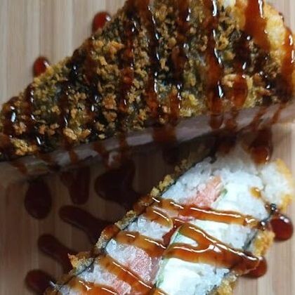 Суши Сэндвич с лососем