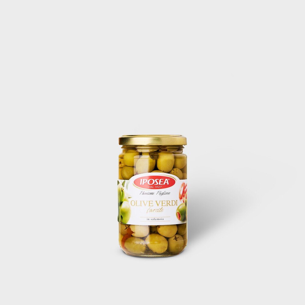 Оливки с перцем