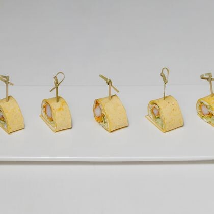 Канапе "АНТИПАСТИ С КРЕВЕТКОЙ"