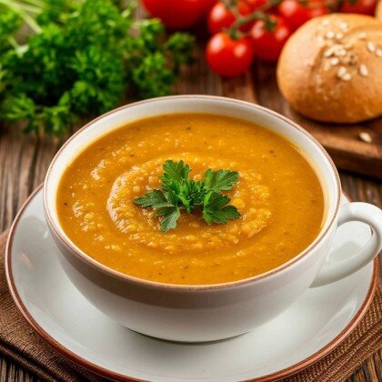 Суп чечевичный