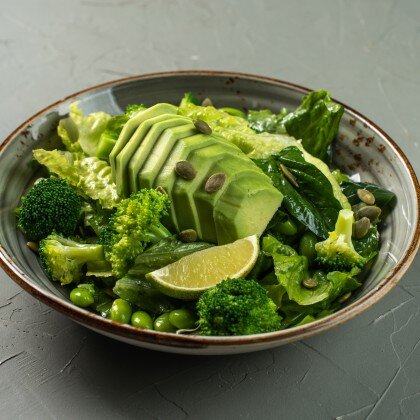 Зеленый салат