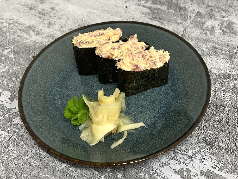 Спайси нигири тунец 3 шт